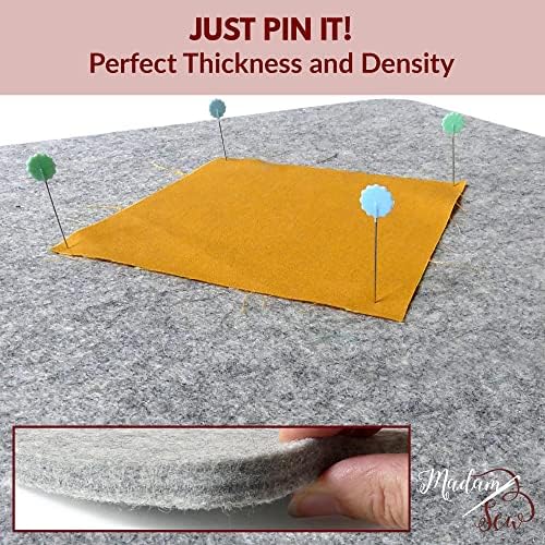 Madam Sew Wool Pressing Mat 17x135 for Quilting