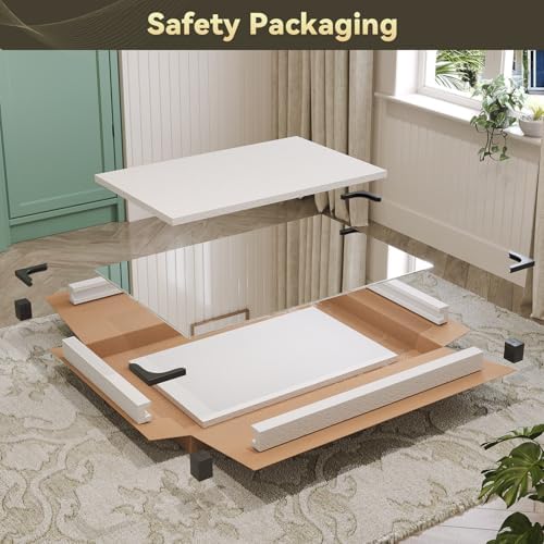 Brightify 24x48 Inch Frameless Tempered Glass Bathroom Mirror
