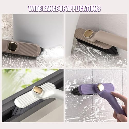 CanlatenU Multi-Function Rotating Crevice Brush Purple