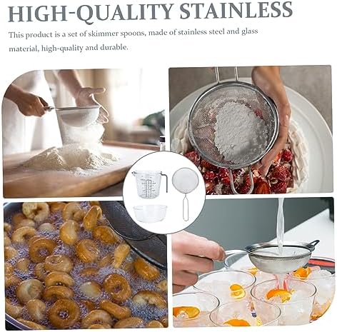 PRETYZOOM Multifunctional Food Strainer Set