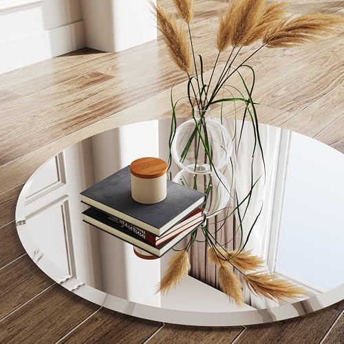 24 Inch Round Frameless Mirror for Bathroom 1