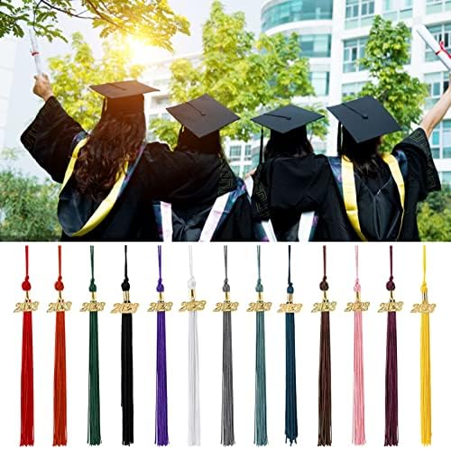 2023 Gold Date Drop Tassel for Graduation Hat