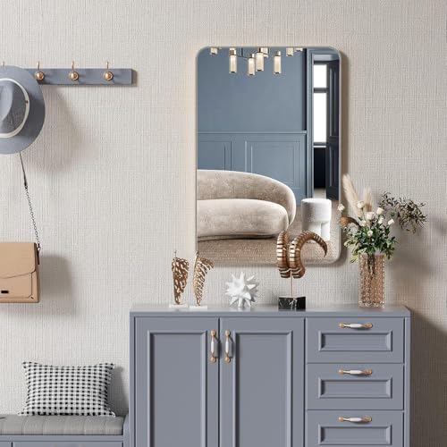 24X36 Metal Framed Bathroom Mirror with Anti-Rust Tempered Glass