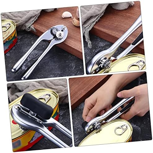 SHOWERORO 1pc Manual Can Opener with Bottle Lid Lever