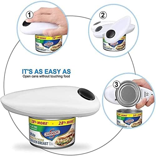 SHATKA Electric Can Opener with Magnetic Lid Lifter 1