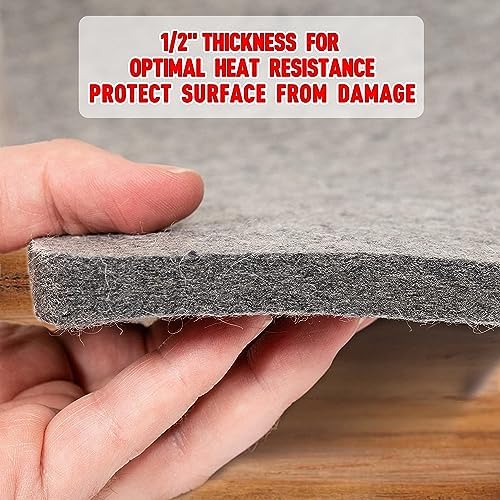ZOMONETI Wool Pressing Mat 17x135 Inch Quilting Tool