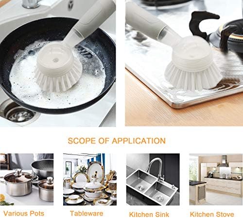 IZSOHHOME 5-Pack Kitchen Cleaning Brush Set