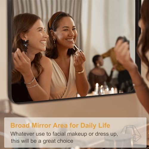 NEWBULIG 24x36 Inch Wall Mounted Vanity Mirror