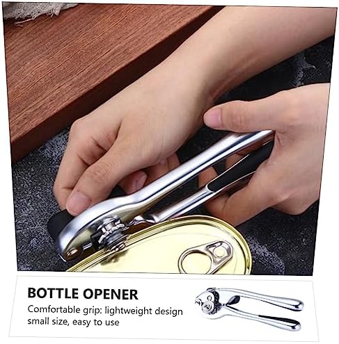 Stainless Steel Manual Can Opener for Cans and Bottles