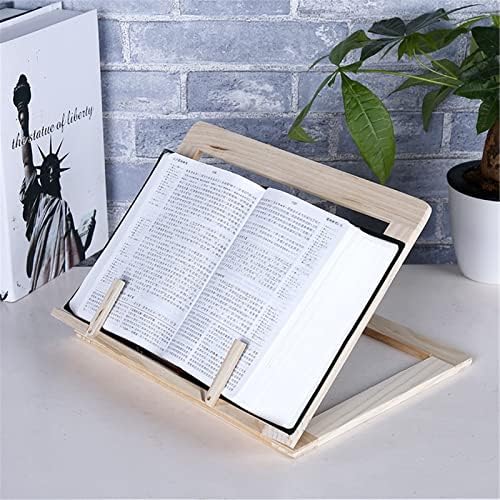 Adjustable Height Book Stand for Kitchen and Office Use