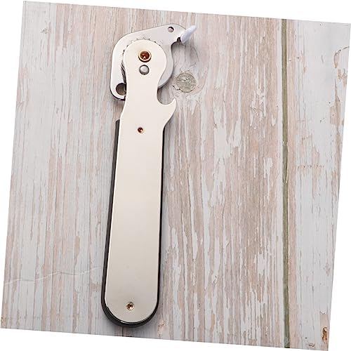 Electric Can Opener with Comfortable Handle for Quick Lid Removal
