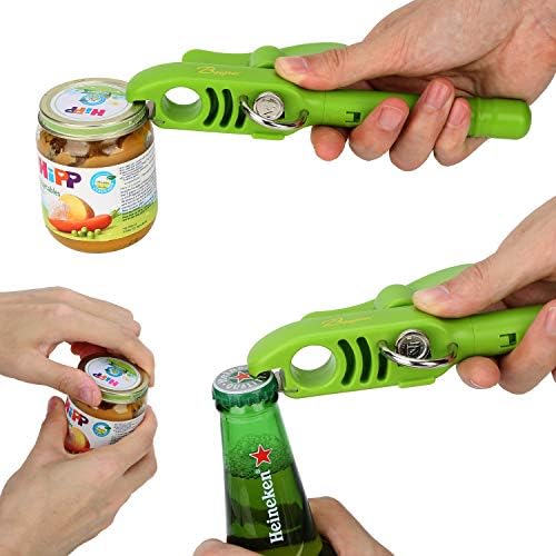 Bangrui 4-in-1 Manual Can Opener with Corkscrew