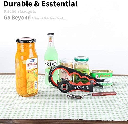 Opaceluuk 5-in-1 Manual Jar Can Opener Set