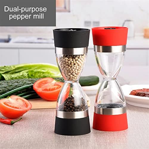Double Spice Grinder Salt Pepper Shaker Set