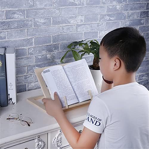 Adjustable Height Book Stand for Kitchen and Office Use