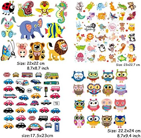MWOOT 5 Sheets Baby Iron On Patches Set